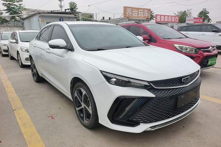 Used Geely Auto Emgrand L 2022 1.4T CVT Flagship Edition Front Right 45 Deg