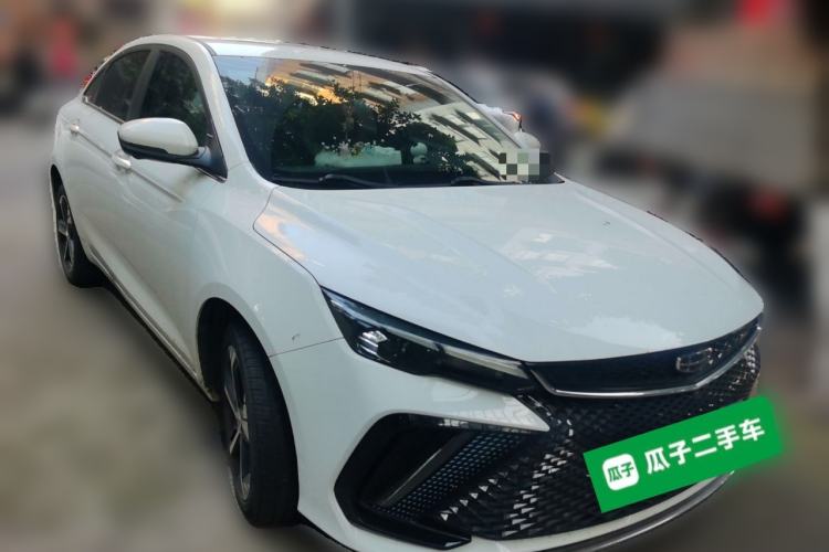 Used Geely Auto Emgrand L 2022 1.4T CVT Flagship Edition Front Right 45 Deg