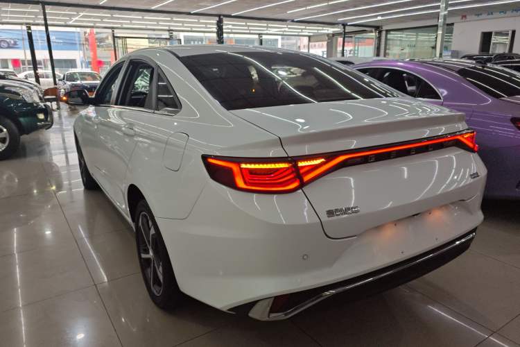 Used Geely Auto Emgrand L 2022 1.4T CVT Flagship Edition Rear Left 45 Deg