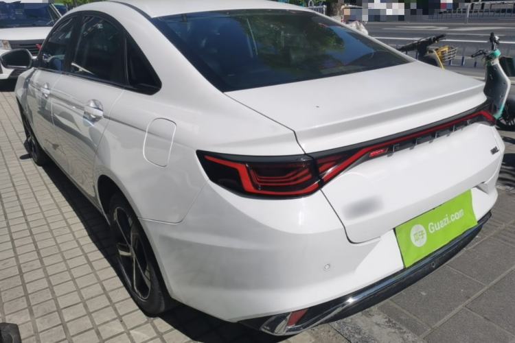 Used Geely Auto Emgrand L 2022 1.4T CVT Flagship Edition Rear Left 45 Deg