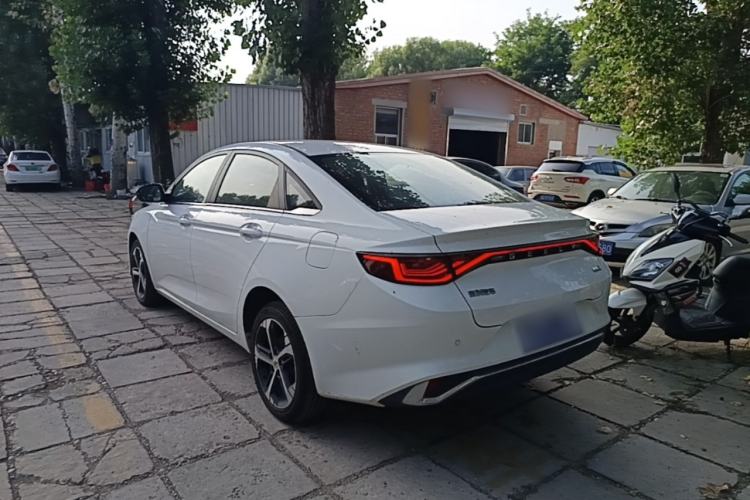 Used Geely Auto Emgrand L 2022 1.4T CVT Flagship Edition Rear Left 45 Deg