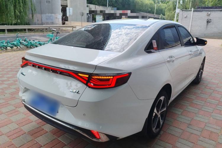 Used Geely Auto Emgrand L 2022 1.4T CVT Ultimate Model Rear Right 45 Deg
