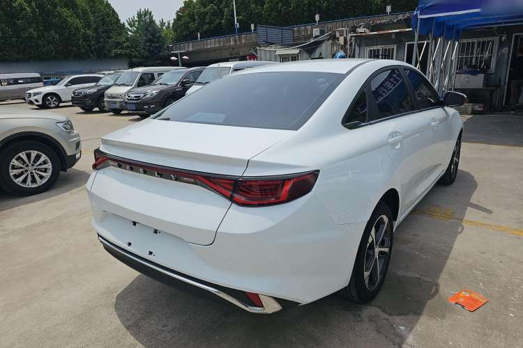 Used Geely Auto Emgrand L 2022 1.4T CVT Flagship Edition Rear Right 45 Deg