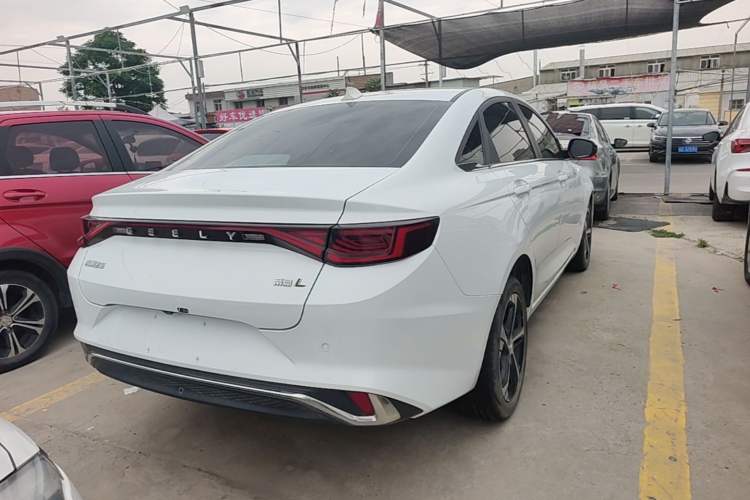 Used Geely Auto Emgrand L 2022 1.4T CVT Flagship Edition Rear Right 45 Deg