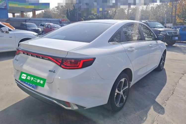 Used Geely Auto Emgrand L 2022 1.4T CVT Flagship Edition Rear Right 45 Deg