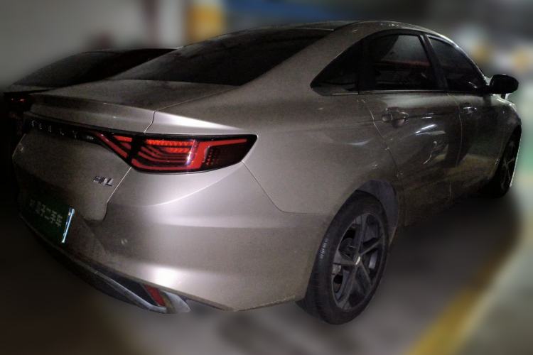 Used Geely Auto Emgrand L 2022 1.4T CVT Flagship Edition Rear Right 45 Deg