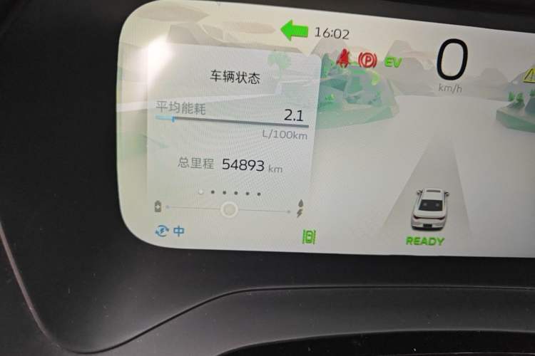 Used Geely Auto Emgrand L HiP 2022 1.5TD-DHT Pro 100KM Super Rui Odometer Close Up