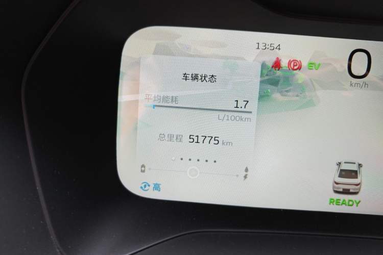 Used Geely Auto Emgrand L HiP 2022 1.5TD-DHT Pro 100KM Super Swift Odometer Close Up