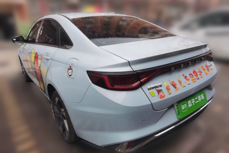 Used Geely Auto Emgrand L HiP 2022 1.5TD-DHT Pro 100KM Super Rui Rear Left 45 Deg