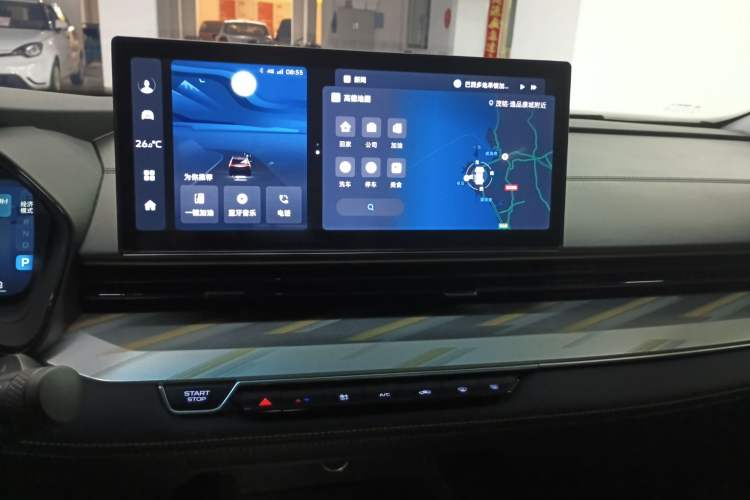 Used Geely Auto Emgrand L HiP 2022 1.5TD-DHT Pro 100KM Super Clean Audio And AC Panel