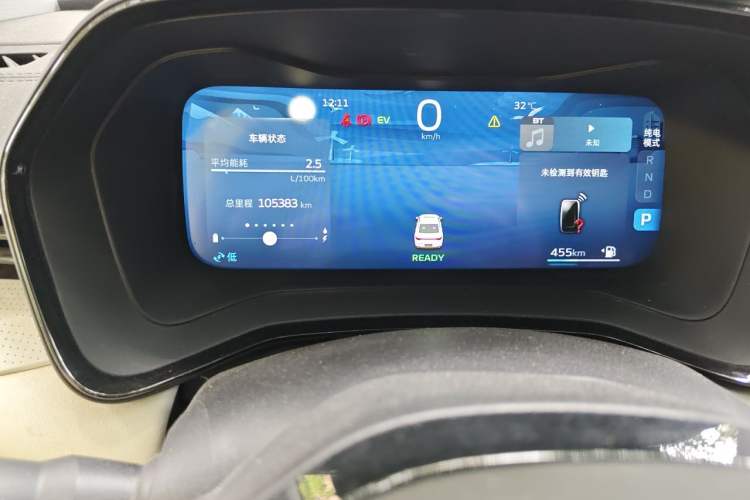 Used Geely Auto Emgrand L HiP 2022 1.5TD-DHT Pro 100KM Super Swift Odometer Close Up