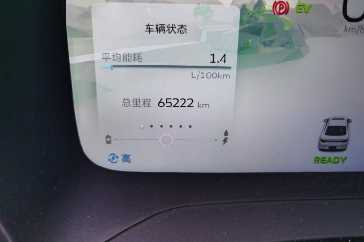 Used Geely Auto Emgrand L HiP 2022 1.5TD-DHT Pro 100KM Super Swift Odometer Close Up