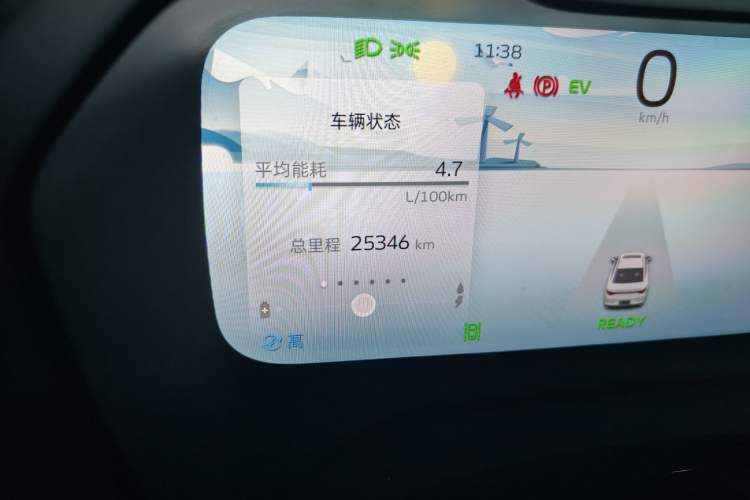 Used Geely Auto Emgrand L HiP 2022 1.5TD-DHT Pro 100KM Super Rui Odometer Close Up
