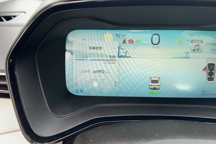Used Geely Auto Emgrand L HiP 2022 1.5TD-DHT Pro 100KM Super Rui Odometer Close Up