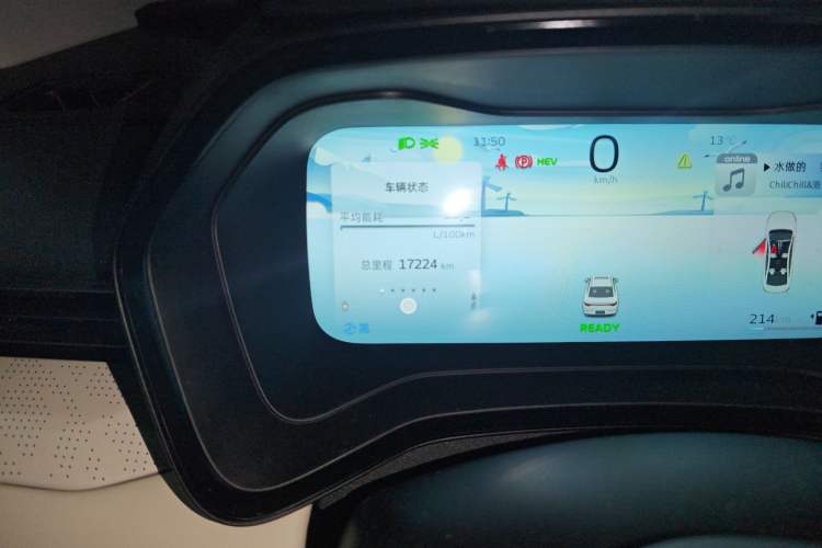 Used Geely Auto Emgrand L HiP 2022 1.5TD-DHT Pro 100KM Super Swift Odometer Close Up