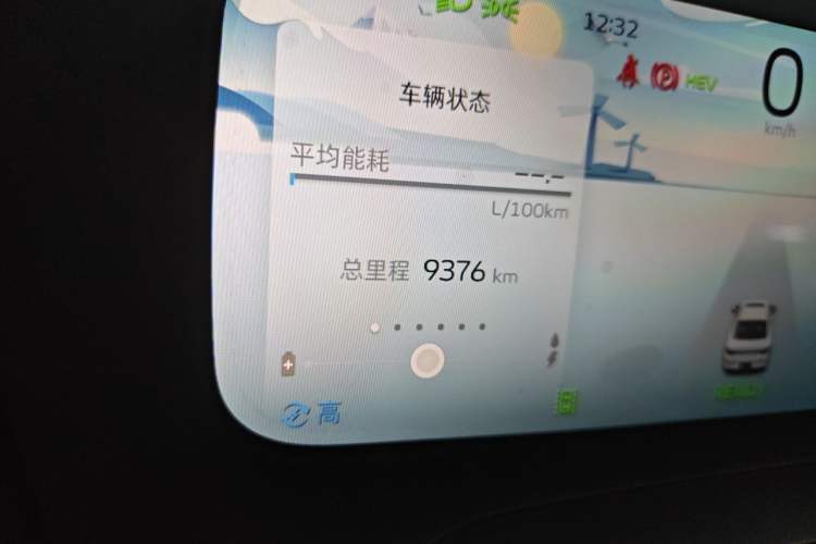 Used Geely Auto Emgrand L HiP 2022 1.5TD-DHT Pro 100KM Super Rui Odometer Close Up