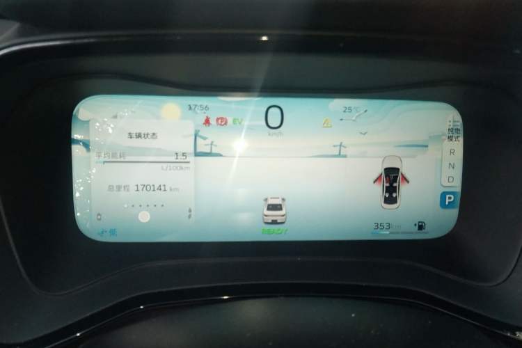 Used Geely Auto Emgrand L HiP 2022 1.5TD-DHT Pro 100KM Super Clean Instrument Cluster