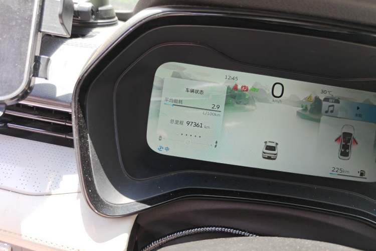 Used Geely Auto Emgrand L HiP 2022 1.5TD-DHT Pro 100KM Super Rui Odometer Close Up