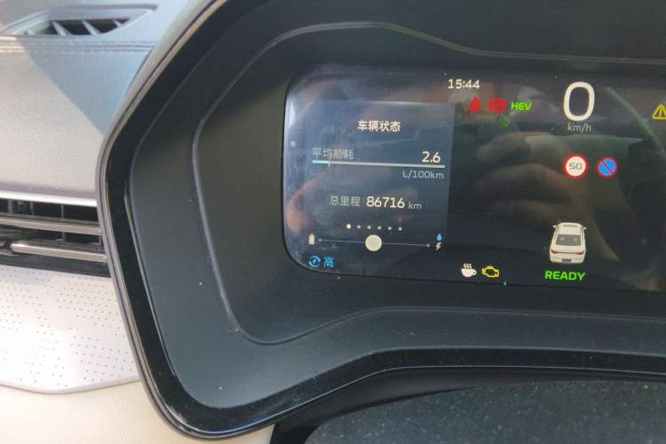 Used Geely Auto Emgrand L HiP 2022 1.5TD-DHT Pro 100KM Super Rui Odometer Close Up