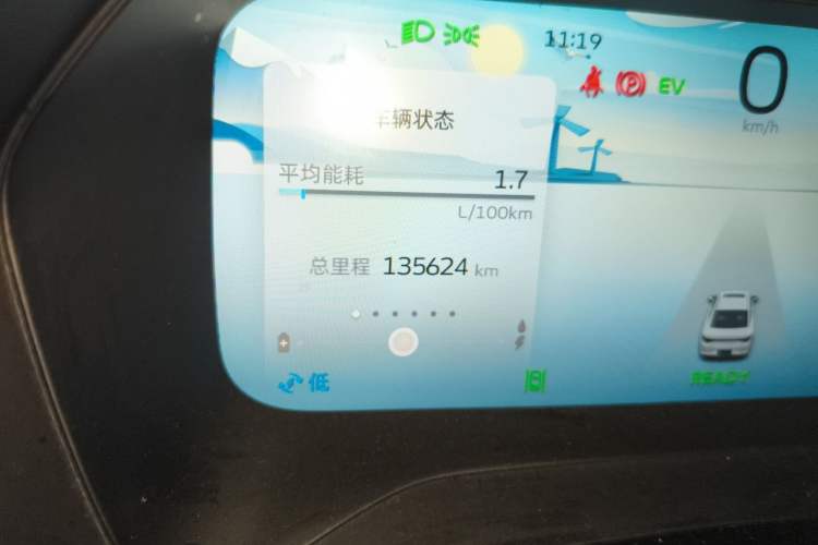 Used Geely Auto Emgrand L HiP 2022 1.5TD-DHT Pro 100KM Super Rui Odometer Close Up