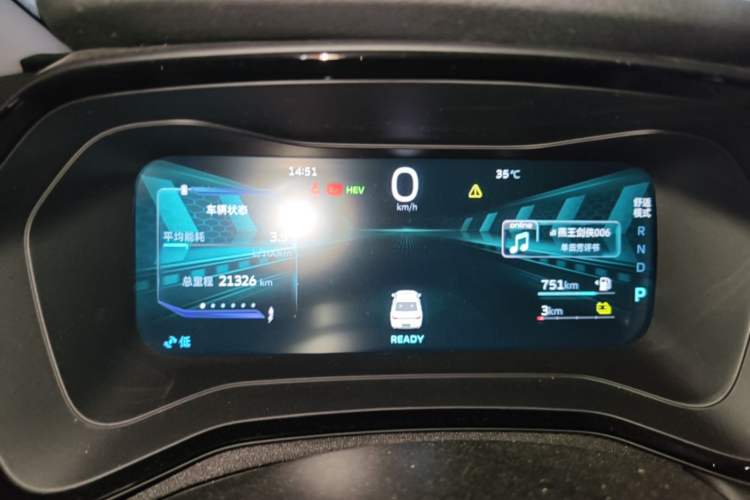 Used Geely Auto Emgrand L HiP 2024 Champion Edition 1.5TD-DHT Pro 100KM Superior Model Instrument Cluster