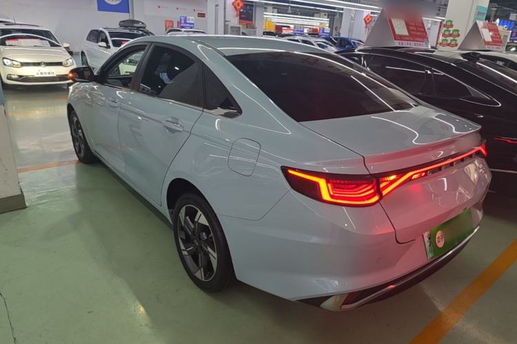 Used Geely Auto Emgrand L HiP 2024 Champion Edition 1.5TD-DHT Pro 100KM Excellence Model Rear Left 45 Deg