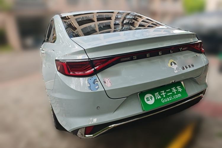 Used Geely Auto Emgrand L HiP 2024 Champion Edition 1.5TD-DHT Pro 100KM Excellence Model Rear Left 45 Deg