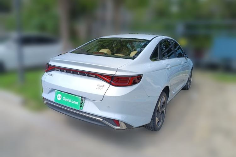Used Geely Auto Emgrand L HiP 2024 Champion Edition 1.5TD-DHT Pro 100KM Excellence Model Rear Right 45 Deg