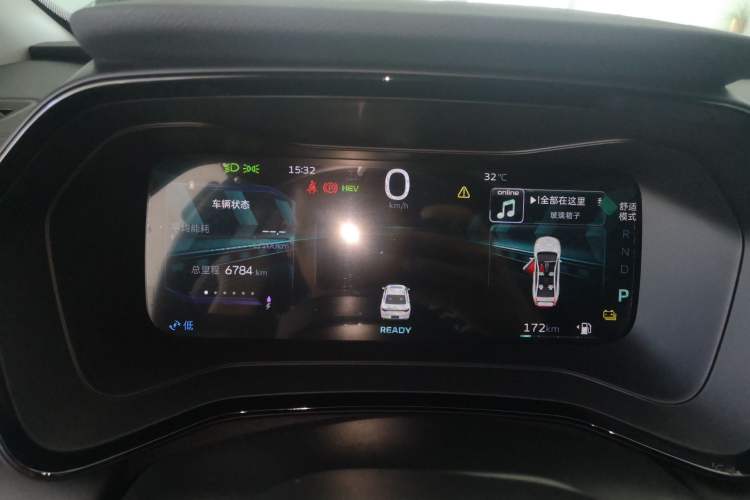 Used Geely Auto Emgrand L HiP 2024 Champion Edition 1.5TD-DHT Pro 100KM Superior Model Instrument Cluster
