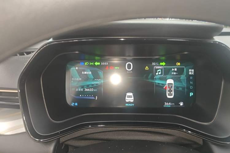 Used Geely Auto Emgrand L HiP 2024 Longteng Edition 1.5TD-DHT Pro 100KM Superior Model Instrument Cluster