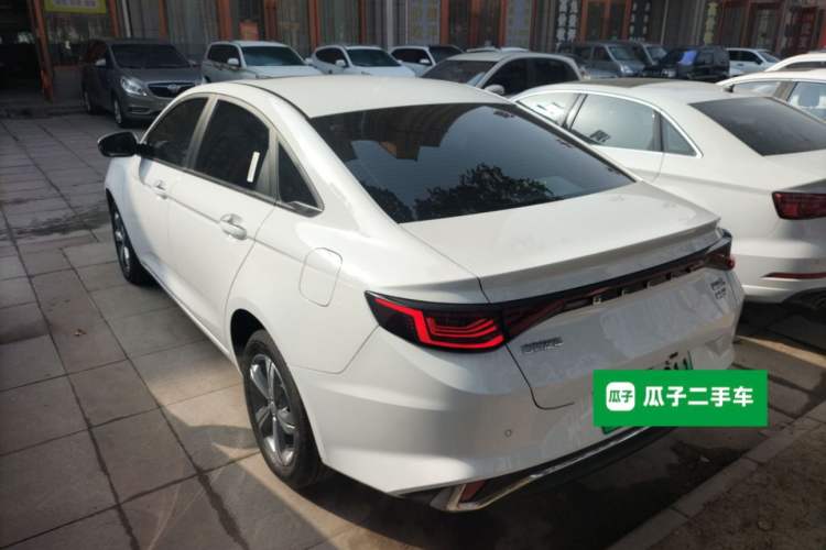 Used Geely Auto Emgrand L HiP 2024 Champion Edition 1.5TD-DHT Pro 100KM Superior Model Rear Left 45 Deg