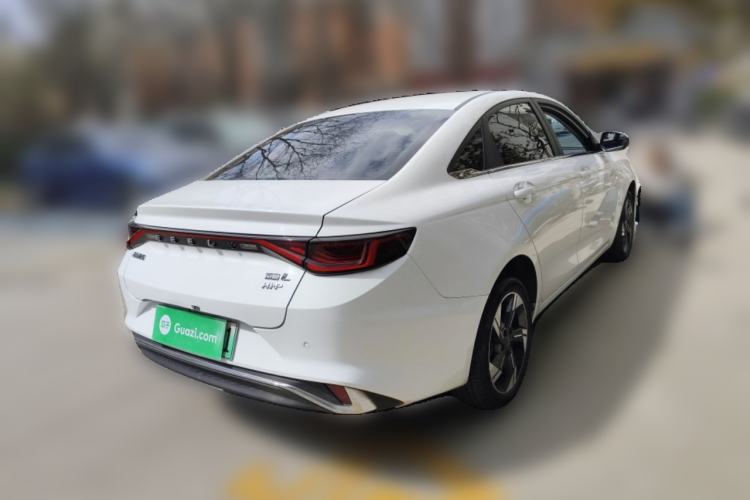 Used Geely Auto Emgrand L HiP 2024 Champion Edition 1.5TD-DHT Pro 100KM Excellence Model Rear Right 45 Deg