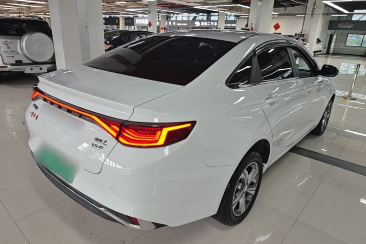 Used Geely Auto Emgrand L HiP 2024 Champion Edition 1.5TD-DHT Pro 100KM Superior Model Rear Right 45 Deg