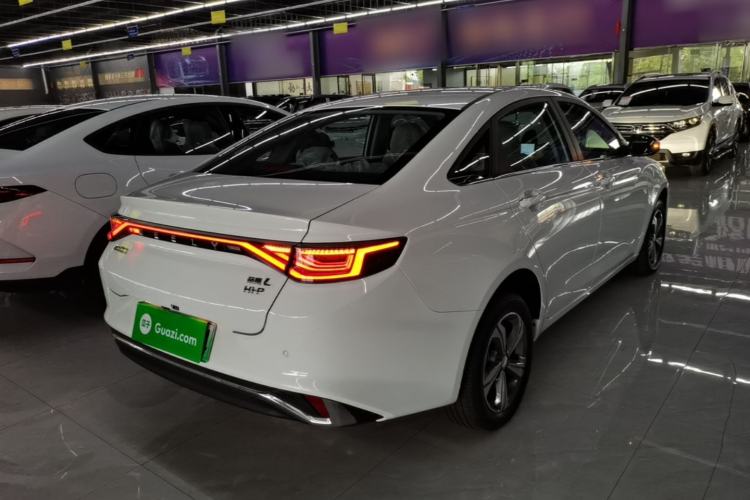 Used Geely Auto Emgrand L HiP 2024 Champion Edition 1.5TD-DHT Pro 100KM Superior Model Rear Right 45 Deg