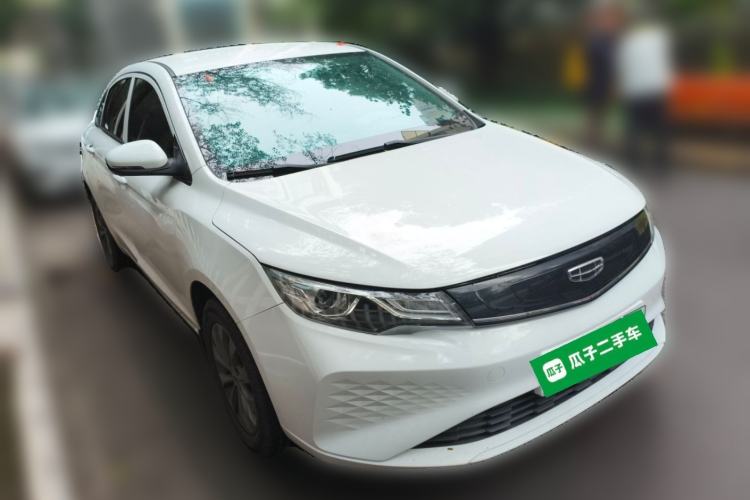 Used Geely Auto Emgrand New Energy 2021 EV Pro Ride-Hailing Edition Front Right 45 Deg