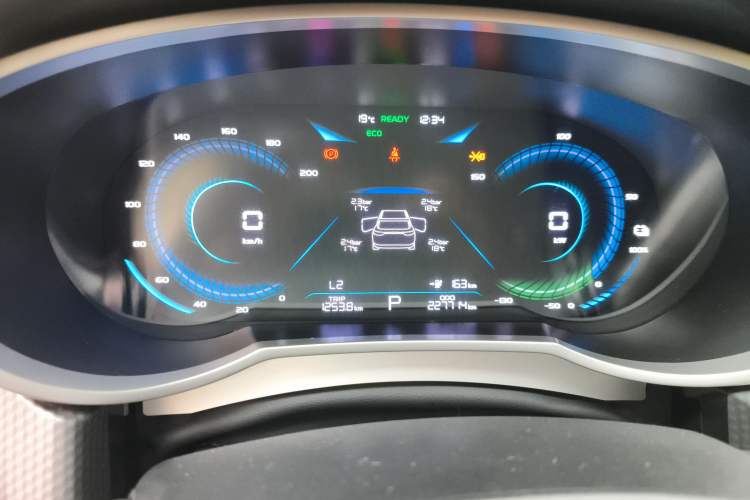 Used Geely Auto Emgrand New Energy 2021 EV Pro Ride-Hailing Edition Instrument Cluster