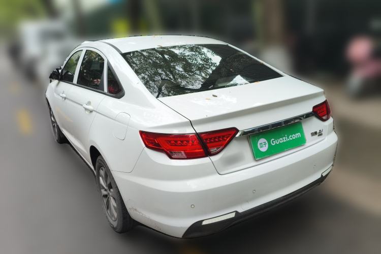Used Geely Auto Emgrand New Energy 2021 EV Pro Ride-Hailing Edition Rear Left 45 Deg