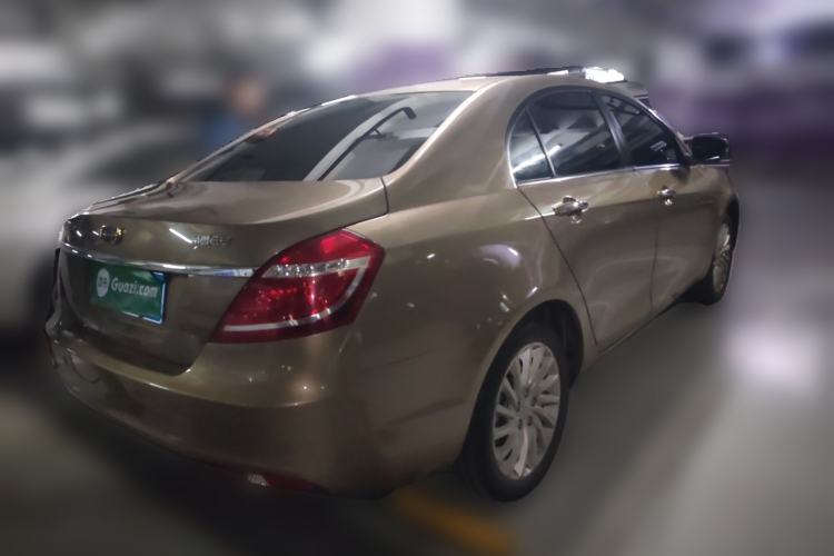 Used Geely Auto Emgrand New Energy 2016 EV Deluxe Model Rear Right 45 Deg