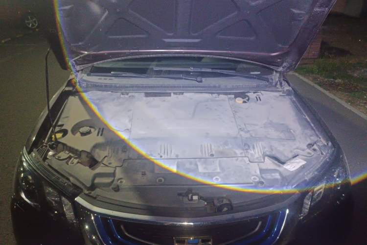 Used Geely Auto Emgrand New Energy 2016 EV Elite Model Engine Bay