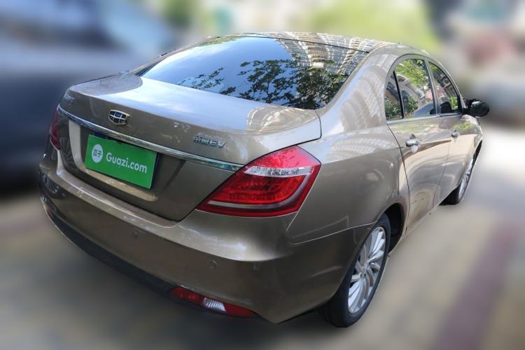 Used Geely Auto Emgrand New Energy 2016 EV Deluxe Model Rear Right 45 Deg