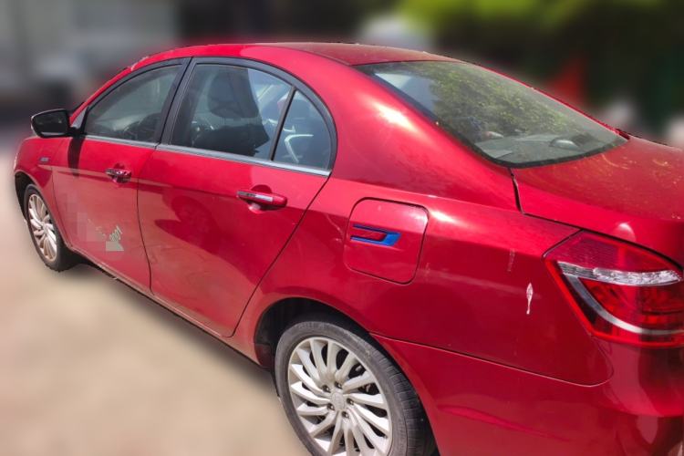 Used Geely Auto Emgrand New Energy 2016 EV Elite Model Rear Left 45 Deg