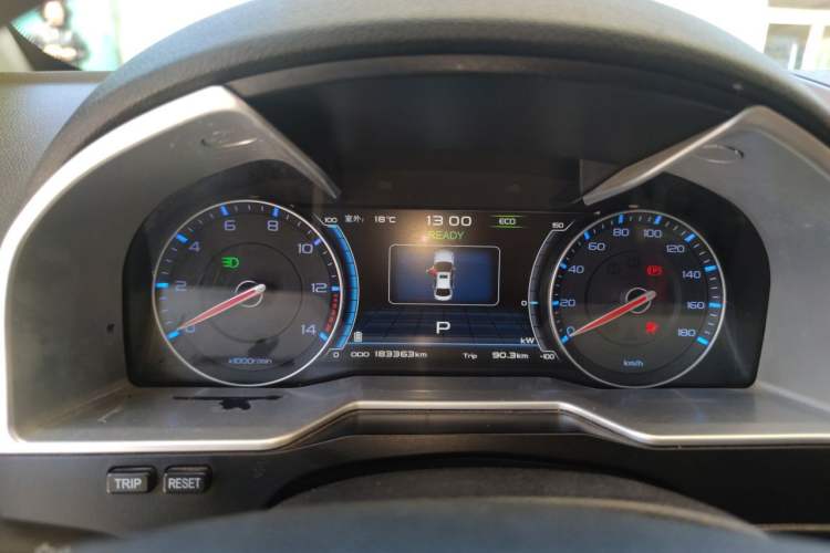 Used Geely Auto Emgrand New Energy 2016 EV Elite Model Instrument Cluster
