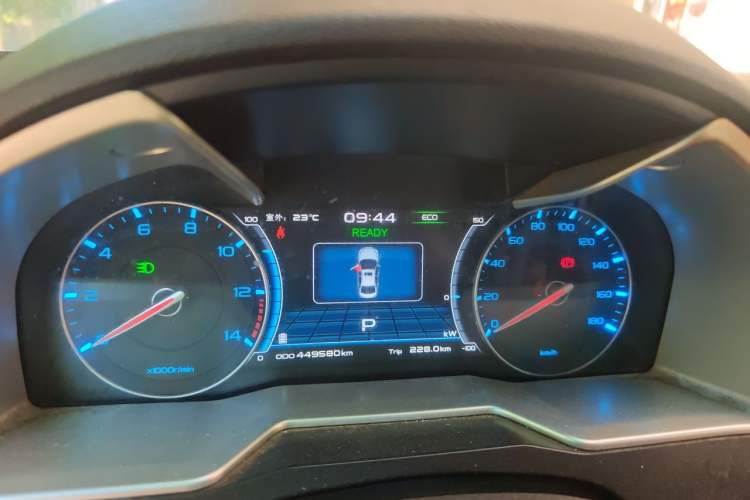 Used Geely Auto Emgrand New Energy 2016 EV Elite Model Instrument Cluster