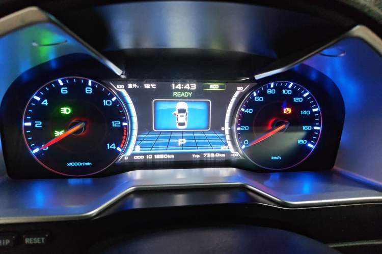 Used Geely Auto Emgrand New Energy 2016 EV Elite Model Instrument Cluster