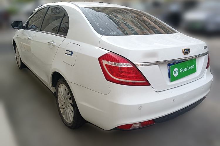 Used Geely Auto Emgrand New Energy 2016 EV Deluxe Model Rear Left 45 Deg