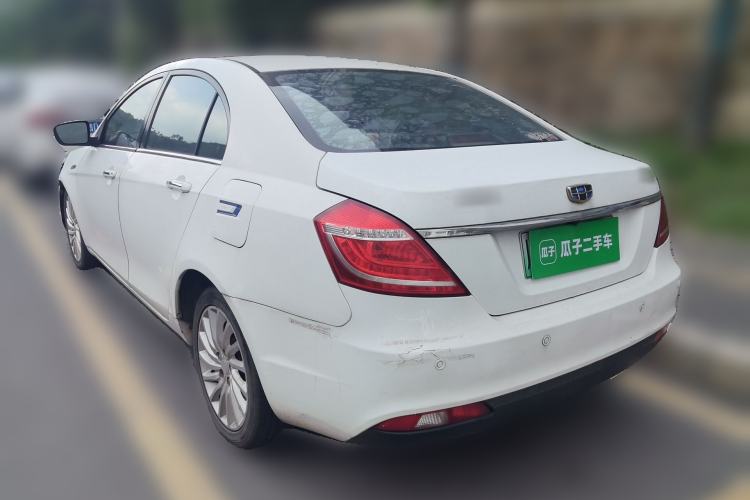 Used Geely Auto Emgrand New Energy 2016 EV Elite Model Rear Left 45 Deg