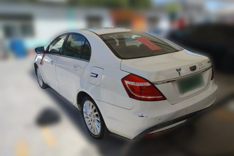 Used Geely Auto Emgrand New Energy 2016 EV Elite Model Rear Left 45 Deg