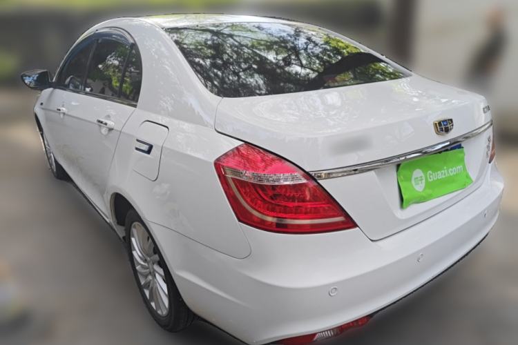 Used Geely Auto Emgrand New Energy 2016 EV Elite Model Rear Left 45 Deg