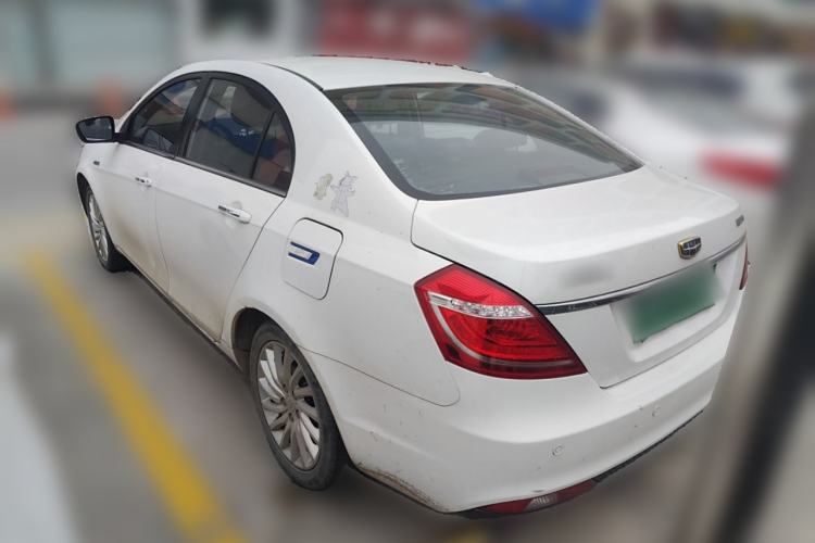 Used Geely Auto Emgrand New Energy 2016 EV Elite Model Rear Left 45 Deg