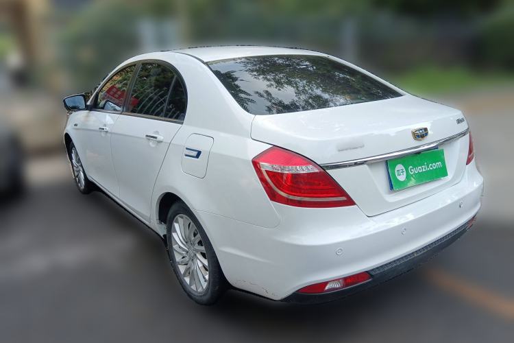 Used Geely Auto Emgrand New Energy 2016 EV Elite Model Rear Left 45 Deg